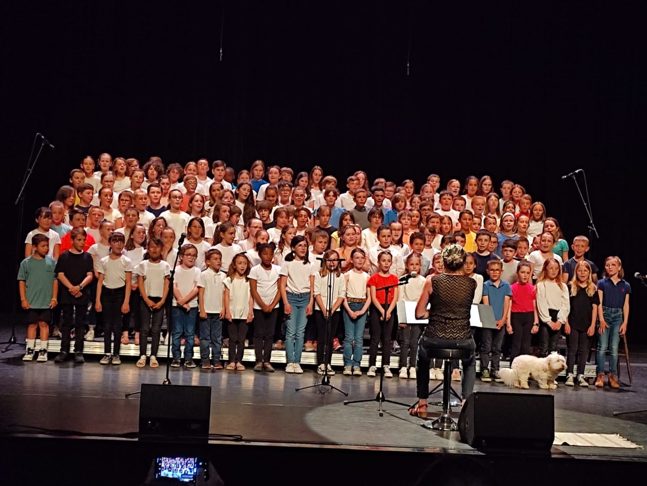 Concert choeur d’écoles pour les C.M.