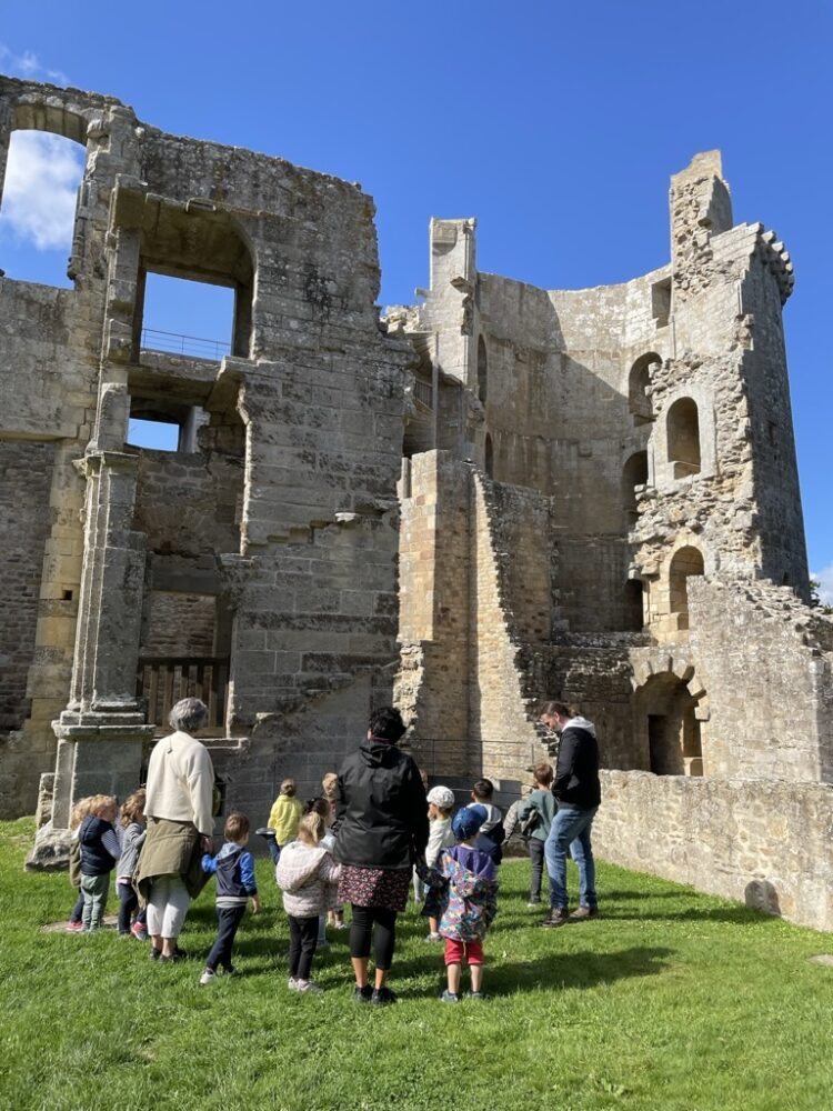 Visite du château de la Hunaudaye