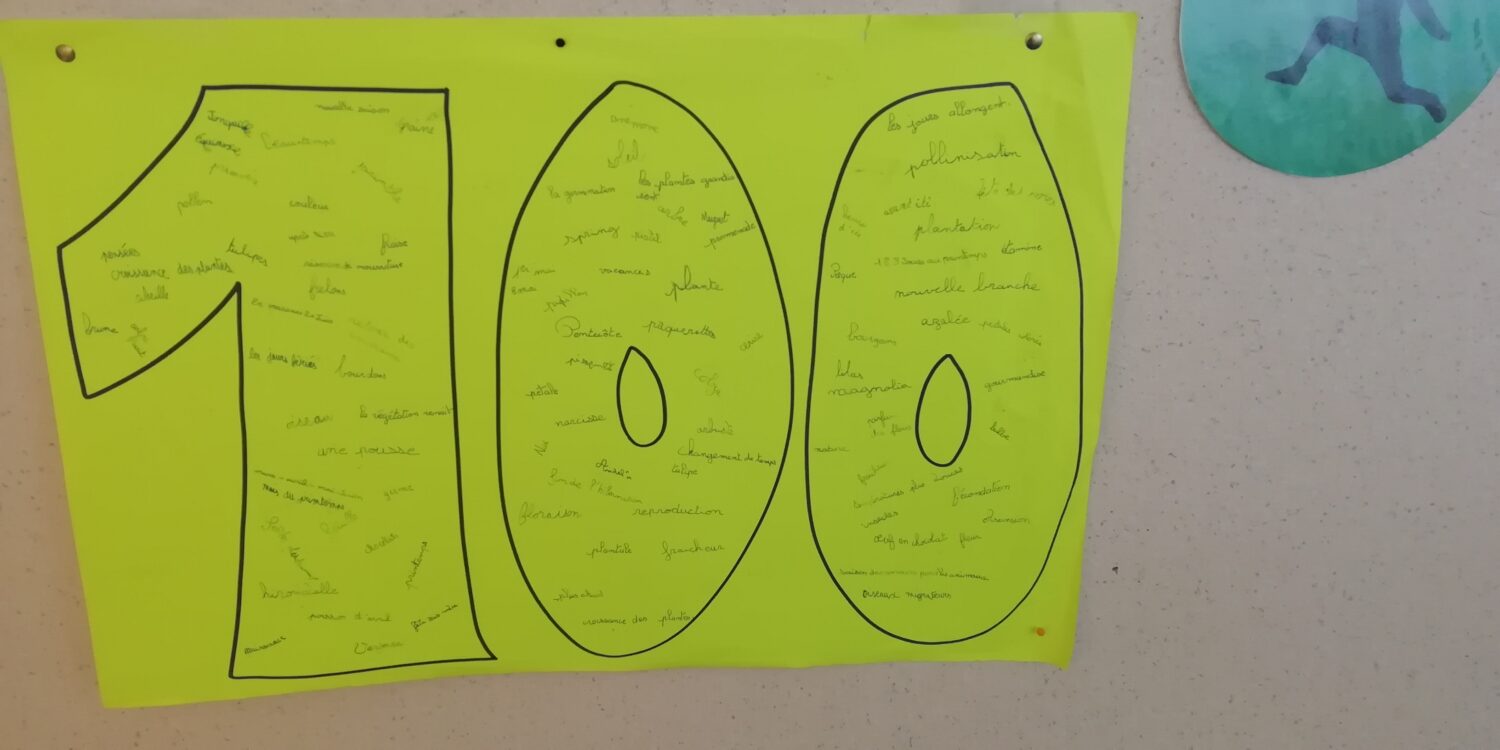 Le 100ème jour d’école