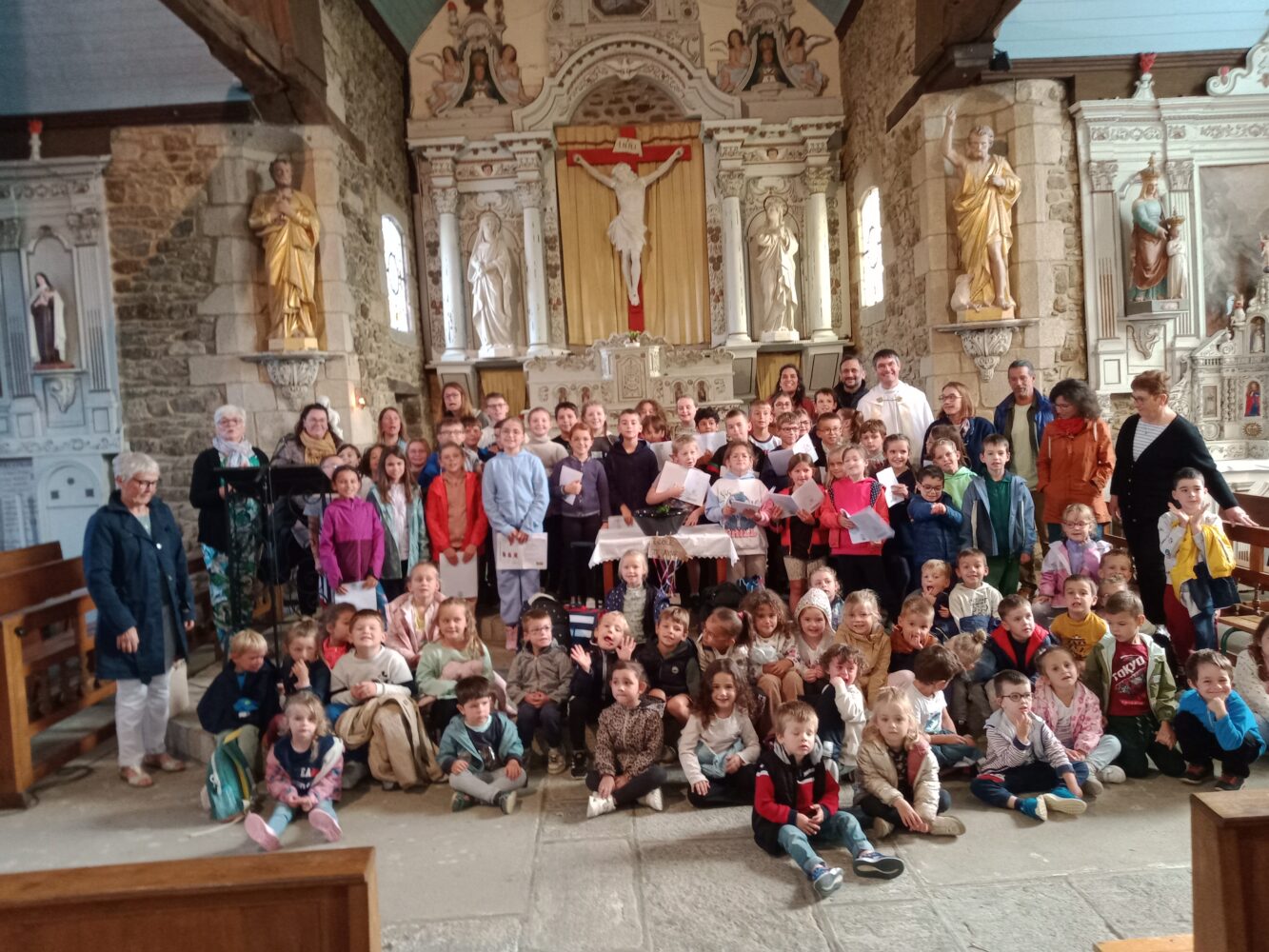 célébration de rentrée, bénédiction des cartables